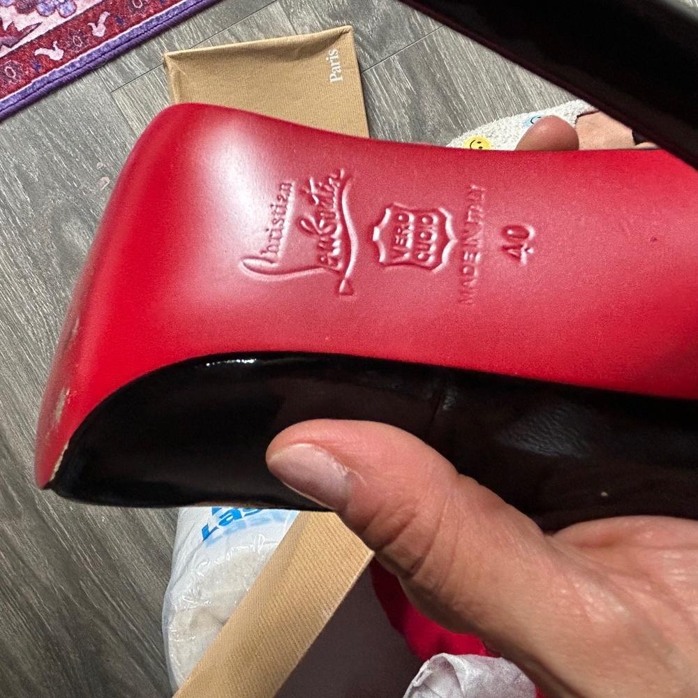 Christian Louboutin Pumps. Size 40. Made in Italy - Picture 6 of 12